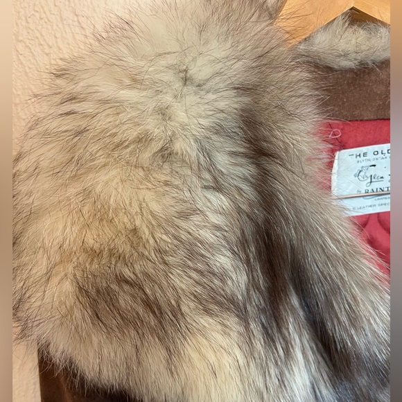 Gorgeous Vintage Brown Suede and Fur Coat 🤎 - Picture 4 of 7